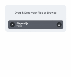 File Uploads with jQuery FilePond