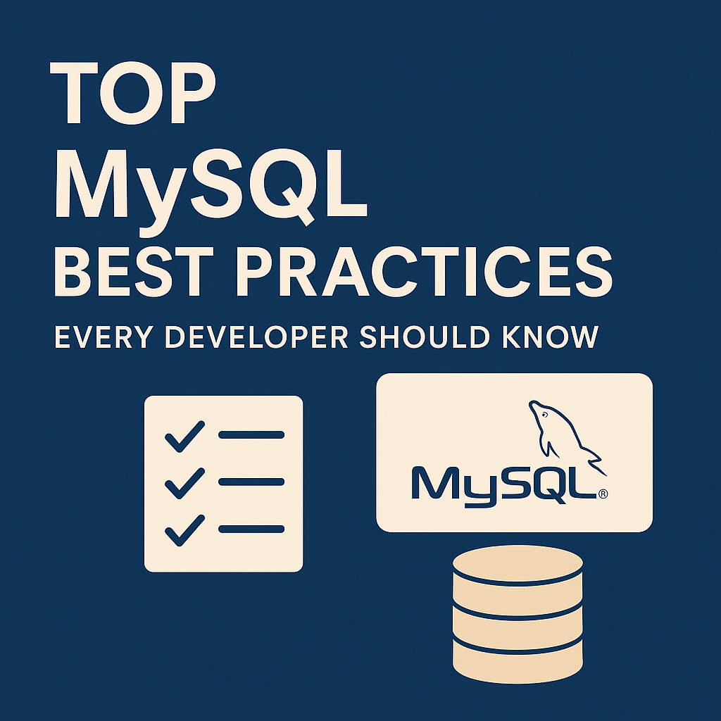 Top MySQL Best Practices Every Developer Should Know